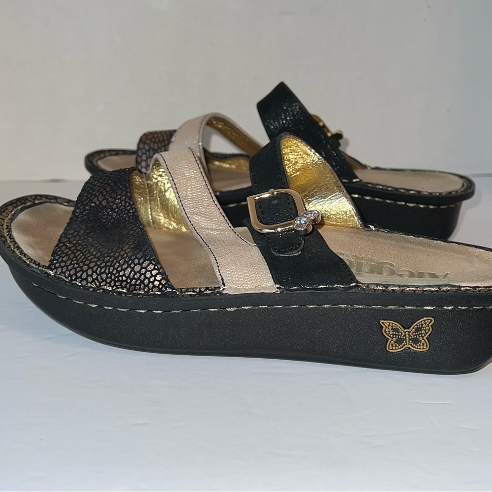 ALEGRIA Colette Bronze Sandals Women's 6 Eur 37
